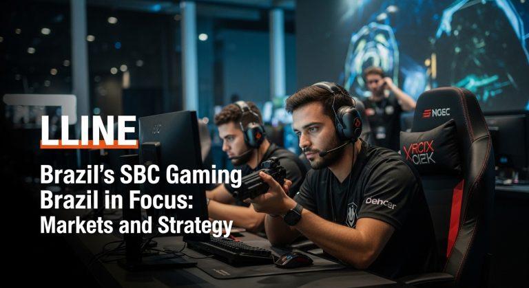 Illustration of sbc Gaming Brazil market context in Brazil with esports imagery and digital payments.